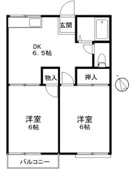 ファミーユ関根Ａの物件間取画像